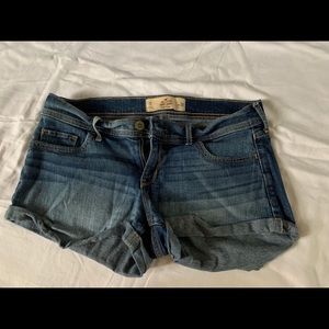 Hollister jean shorts